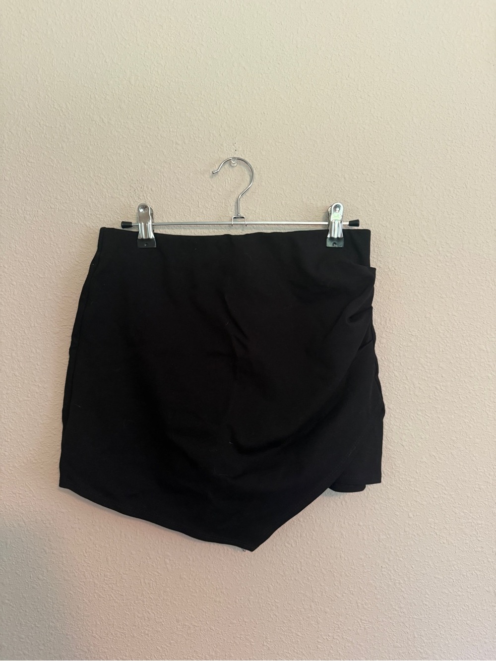 Windsor Black Skort with Asymmetric Detail